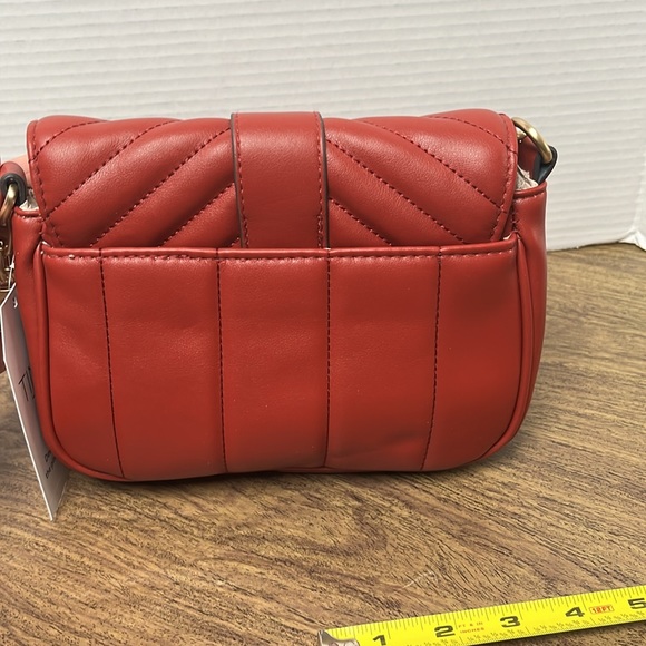 NWT Time and Tru Women's Camber Crossbody Handbag Red - Picture 7 of 15